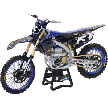 New Ray Toys Yamaha Factory Race Team Bike - Eli Tomac - 1:12 Scale - Blue/Black 58323