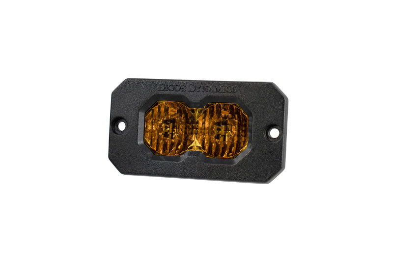 Diode Dynamics C2 2.0 Max Yellow Combo/Driving Flush ABL (Single)