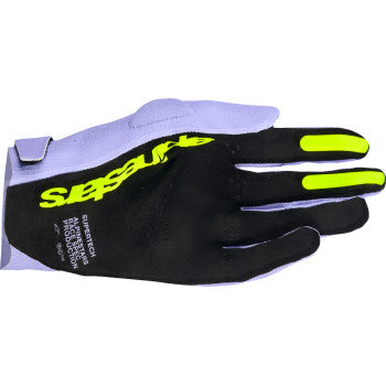 ALPINESTARS Supertech MX Gloves - Lavender/Violet/Fluo Yellow - Small 3560526-3151-S