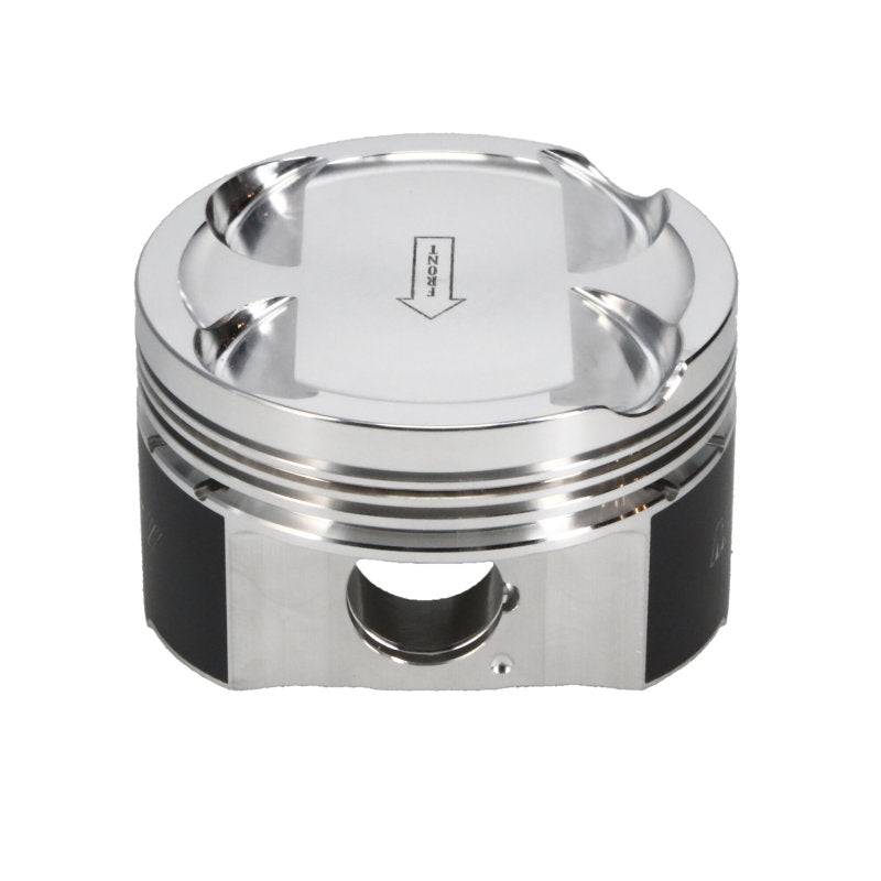 Manley 93-98 Toyota Supra Turbo (2JZGTE) 86.5mm +.5mm Oversized Bore 8.5:1 Dish Piston Set with Ring 609005C-6