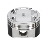Manley 93-98 Toyota Supra Turbo (2JZGTE) 86.5mm +.5mm Oversized Bore 8.5:1 Dish Piston Set with Ring 609005C-6