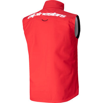 ALPINESTARS Techstar Softshell Vest - Red - 3XL 3700325-3010-3X