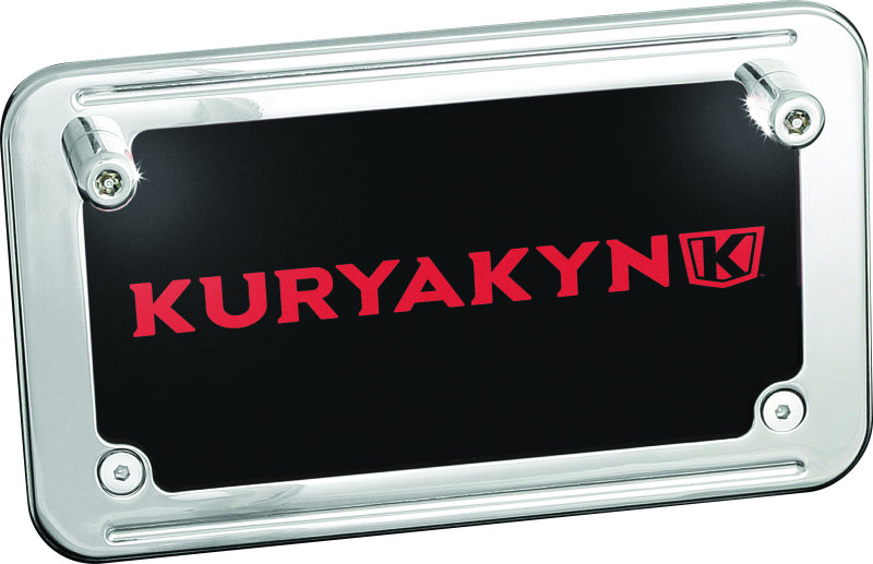 Kuryakyn Led License Plate Bolt Lights Chrome 9199