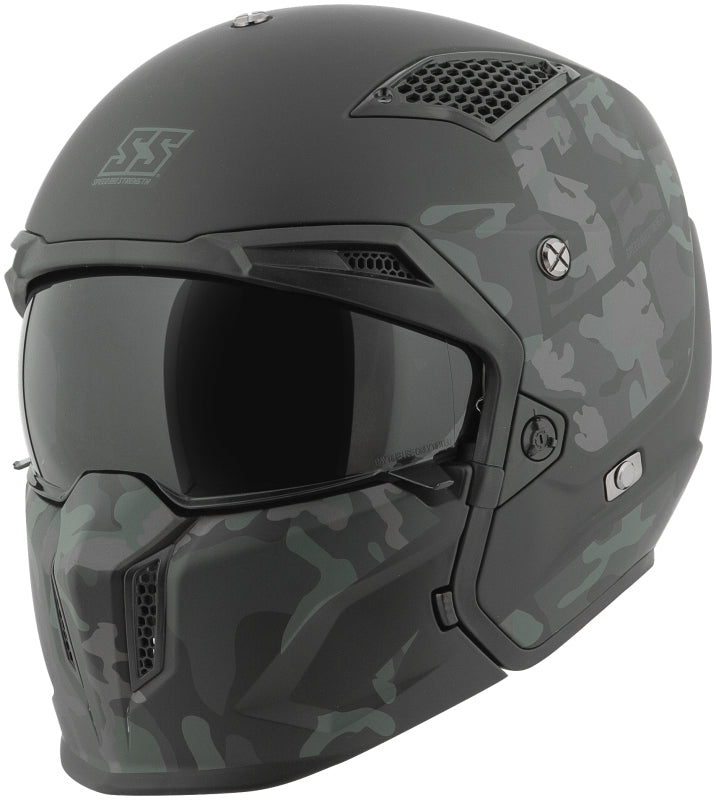 Speed and Strength SS2400 Call 2 Arms Helmet Black/Camouflage - XL
