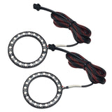 Oracle 15-23 Dodge Challenger Dynamic Surface Mount Headlight/Fog Light Halo Kit COMBO - ColorSHIFT 3989-332