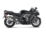 Silenciador de línea deslizante AKRAPOVIC Ninja ZX-14R 2012-2024 Cónico S-K14SO6-HZAAT 1811-3069 