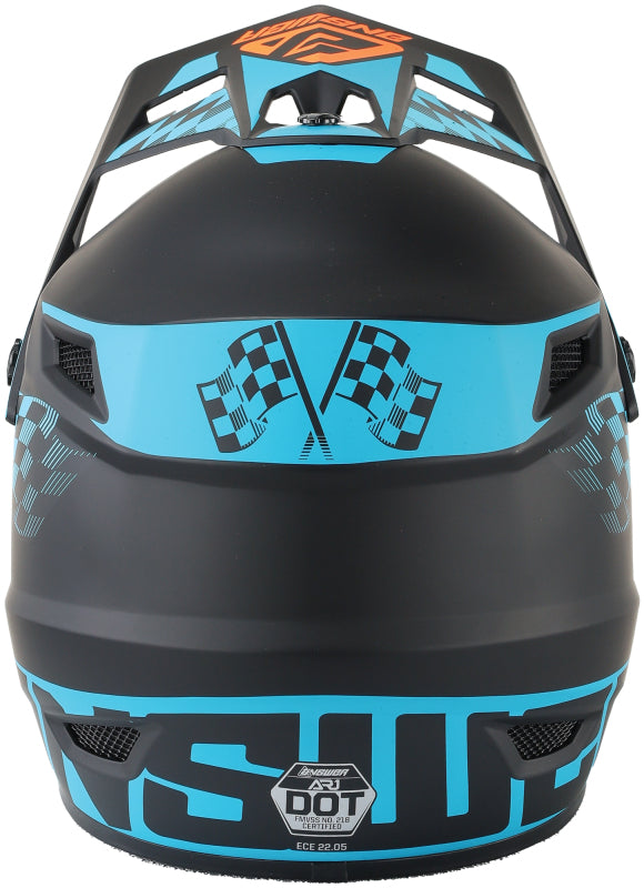 Answer AR1 Sweep Helmet Black/Astana/Hyper Orange - XL 442912