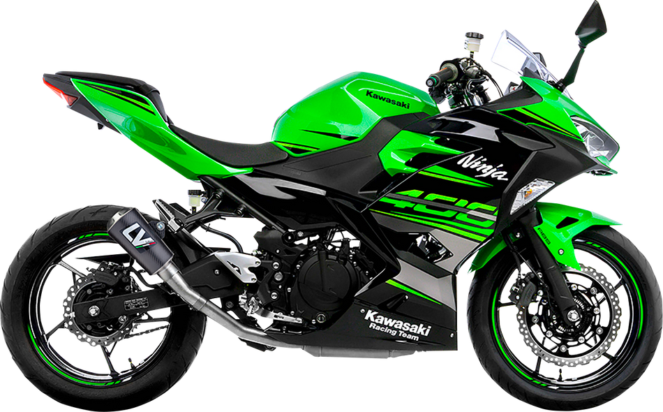 LEOVINCE LV-10 Schalldämpfer Ninja 400/500 2018–2024 15218CU 1811–4117