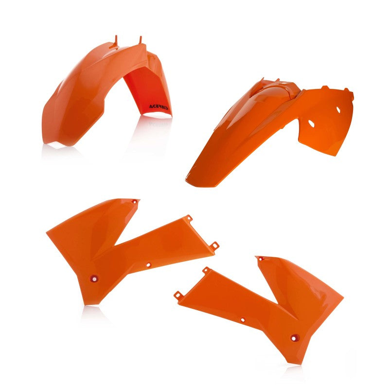 Acerbis 05-07 KTM EXC/06-07 XC-W200-525 Plastic Kit - Orange 2071130237