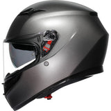 AGV K3 Helmet - Mono - Matte Luna Gray - Small 2118381004-023-S