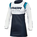 THOR Women's Pulse REV Jersey - Midnight/White - XL 2911-0236