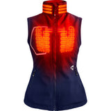 GERBING HEATED CLOTHING Women's 7V Torrid Softshell Heated Vest 2.0 - Navy - Medium GERTVST7VWNM