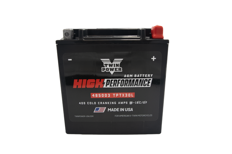 Twin Power YIX-30L High Performance Battery Replaces H-D 66010-97A Made in USA 485003