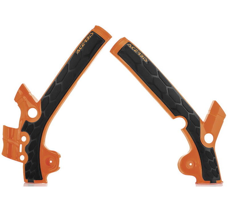 Acerbis 13-17 Husqvarna TC85/SX85 Frame Guard X Grip - 16 Orange/Black