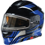 Z1R Solaris 2.0 Helmet - First Tracks - Electric - Dual Pane - Black/Blue - XL 0120-0835