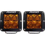 RIGID INDUSTRIES D-Series LED Light - Spot - Amber - Pair 20252