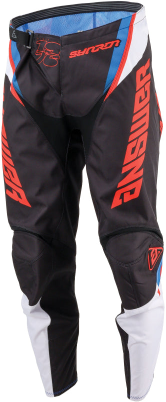 Answer 25 Syncron Envenom Pants Red/White/Blue Size - 28 442408