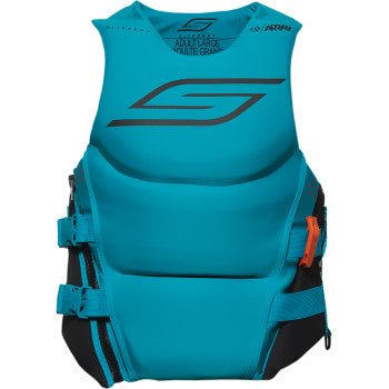 SLIPPERY Array Neo Vest - Aqua/Black - Large 143014-50504021