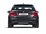 Akrapovic 16-17 BMW 340i (F30 F31) Evolution Line Cat Back (SS) w/ Carbon Tips (Req. Link Pipe) MTP-BM/SS/2H