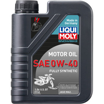 LIQUI MOLY Snowbike Synthetic Oil - 0W-40 - 1L 20356