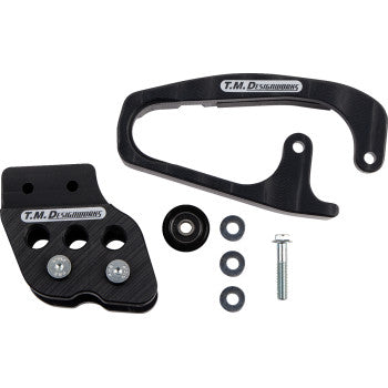 T.M. DESIGNWORKS Chain Guide/Slider - TRX450 2004, 2006-2009, 2012  Black HCP-80K-BK