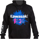 D'COR VISUALS Kawasaki Factory Sweatshirt - Black - Medium 85-213-2
