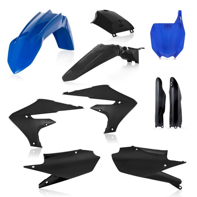 Acerbis 19-23 Yamaha YZ250F/YZ450FX/ 21-23 YZ250FX/ 18-22 YZ450F Full Plastic Kit - Black 2736351034