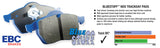 EBC 03-05 Porsche 911 (996) (Cast Iron Rotor only) 3.6 Carrera 4S Bluestuff Front Brake Pads