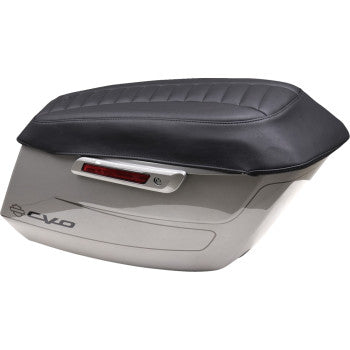 MUSTANG Deluxe Saddlebag Lid Coers - Black - Touring 88404