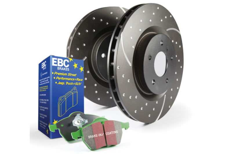 EBC S10 Kits Greenstuff Pads and GD Rotors S10KR1062