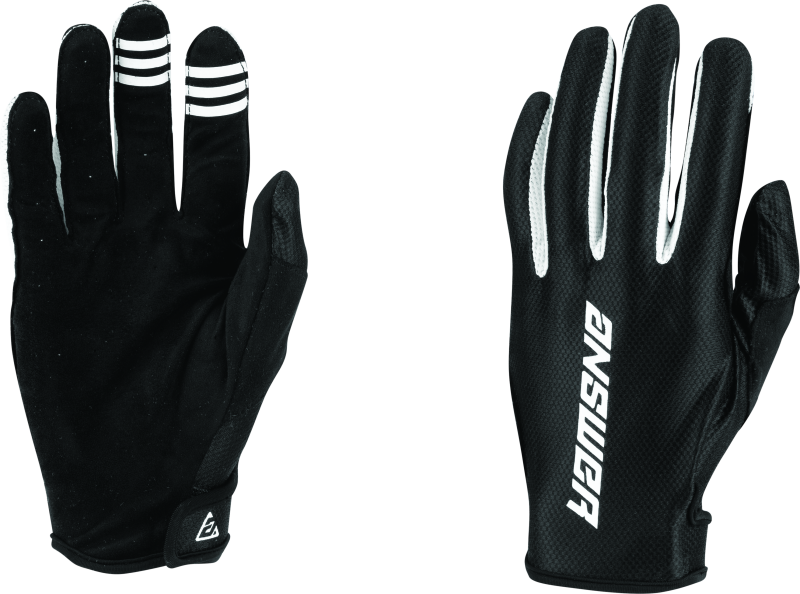 Answer Ascent Glove Black/White - Large 447012