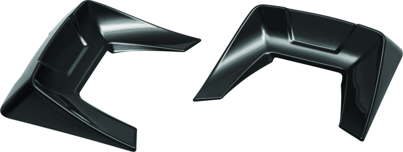 Kuryakyn Speedform Saddlebag Lid Spoilers 14-Up Touring Models Black 7067