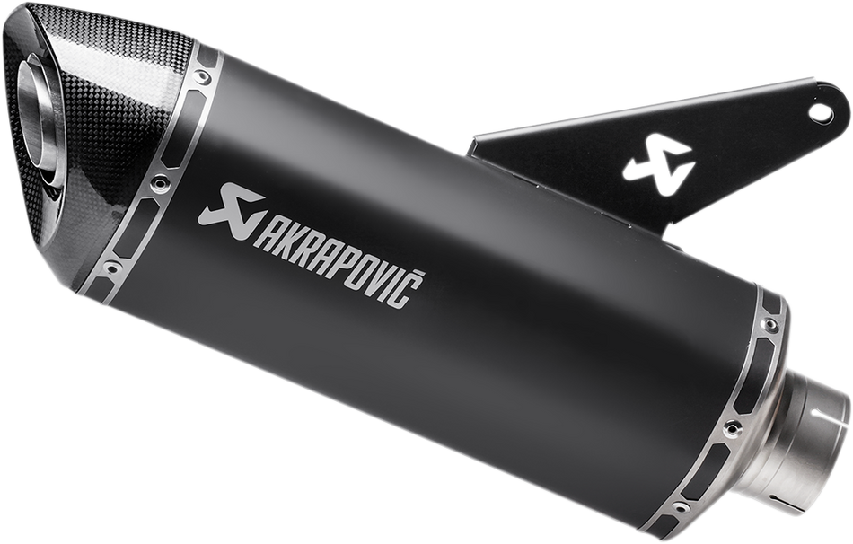 AKRAPOVIC Slip-On Line Muffler - Titanium - Black Monster 821/1200 2014-2016  S-D8SO2-HRBL 1811-2903