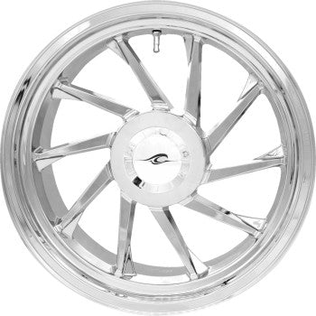 COASTAL MOTO Wheel - Hurricane 3D - Rear Right - Chrome - 18" - Trike 3D-HURR-187T-CH