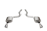 Corsa 2024 Ford Mustang GT Touring Axle-Back Dual Rear Exit with 4.5in Pro Series Polished Tips 21256