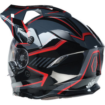 Z1R Range 2.0 Snow Helmet - Rotor - Black/Red - 2XL 0101-17234