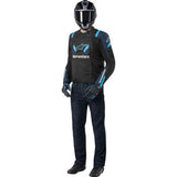 ALPINESTARS T-Stunt Air Jacket - Black/Dark Blue/Blithe Blue - Small 3301825-1386-S