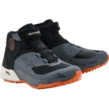 ALPINESTARS CR-X Drystar® Shoes - Black/Dark Gray/Rust - US 8 / EU 40.5 2611820-1547-8