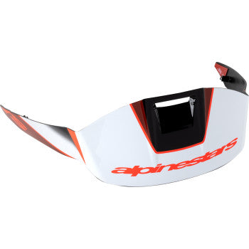 ALPINESTARS Supertech R10 Spoiler - Standard - Team - Black/Carbon Red/Gloss White 8953324-1352