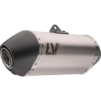 LEOVINCE LV-14 Slip-On Muffler - Stainless Steel - XL 750 Transalp 2024  15601U