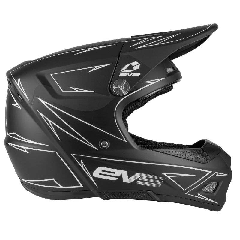 EVS T3 Pinner Helmet Matte Black Youth - Large