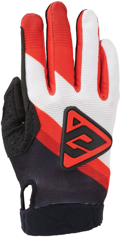 Answer 25 Peak Flo Gloves Black/Red/White Youth - XS 442886