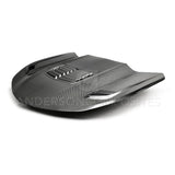 Anderson Composites 16-19 Chevrolet Camaro Double Sided Carbon Fiber Type-T2 Style Hood AC-HD19CHCAM-T2-DS
