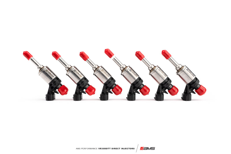 AMS Performance VR30DDTT Stage 2 Direct Injectors (Set of 6) ALP.28.07.0013-1