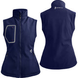 GERBING HEATED CLOTHING Women's 7V Torrid Softshell Heated Vest 2.0 - Navy - Medium GERTVST7VWNM