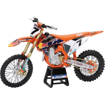 New Ray Toys Red Bull KTM 450 SF-F - Aaron Plessinger - 1:12 Scale - Orange/Black/White 58363