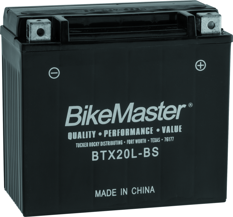 BikeMaster BTX20L-BS Battery 781314