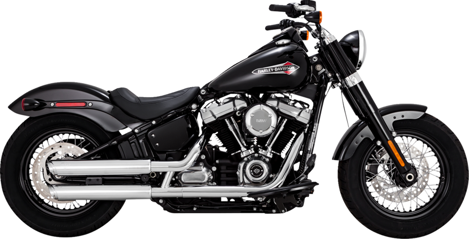 VANCE & HINES 3" Twin Slash Slip-On Muffler - Chrome 16376