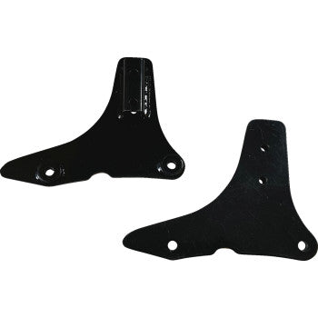 DRAG SPECIALTIES Side Plates - Black 1504-0124