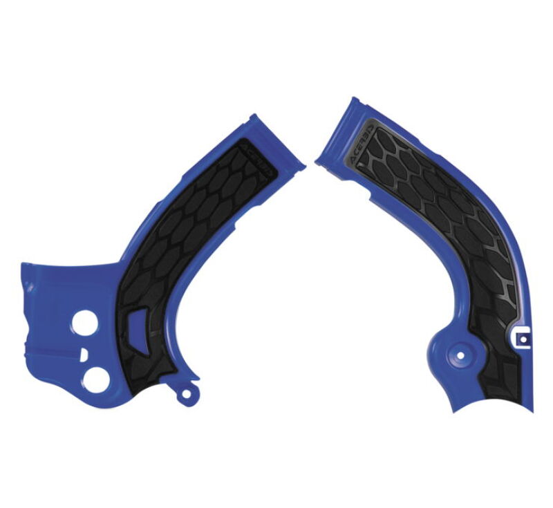 Acerbis 14-16 Yamaha YZ250F/ YZ450F Frame Guard X Grip - Blue/Black 2374261034